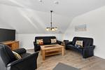 Wohnzimmer - Ferienwohnung Lee - Top-Hundeurlaub
