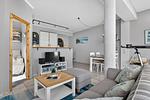 Wohnzimmer - Ferienwohnung Penthuus - Top-Hundeurlaub
