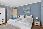Schlafzimmer - Ferienwohnung Penthuus - Top-Hundeurlaub