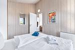 Schlafzimmer - Ferienhaus Strandblick 3 - Top-Hundeurlaub