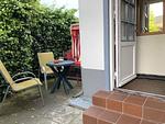 Terrasse - Strandnixe - Ostseeperle - Top-Hundeurlaub