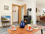 Wohnzimmer - Haus Sonneneck - Top-Hundeurlaub