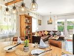 Wohnzimmer - Haus Sonneneck - Top-Hundeurlaub