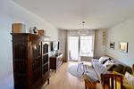 Wohnzimmer - Ferienwohnung H 25 "Tausendschön" - Top-Hundeurlaub