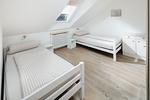 Schlafzimmer - 2-Raum-Fewo Nora 1 (2. Etage, Dachgeschoss) - Top-Hundeurlaub