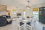 Wohnzimmer - Ferienhaus JoHann mit Sauna, großer Terrasse und moderner Einrichtung - Top-Hundeurlaub