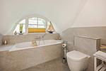 Badezimmer - Ferienhaus JoHann mit Sauna, großer Terrasse und moderner Einrichtung - Top-Hundeurlaub