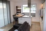 Küche / Küchenzeile - Villa Albatros - Appartement Tee 9 - Top-Hundeurlaub