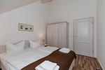 Schlafzimmer - Ferienwohnung W16.3.S - Top-Hundeurlaub
