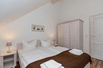 Schlafzimmer - Ferienwohnung W16.3.S - Top-Hundeurlaub