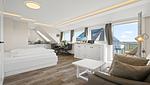 Wohnzimmer - Haus Seeblick Leuchtturm-Suite App 3 - Top-Hundeurlaub