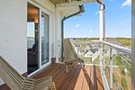 Balkon - Haus Seeblick Meerluft-Suite App 8 - Top-Hundeurlaub