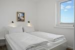 Schlafzimmer - Haus Seeblick Meerluft-Suite App 8 - Top-Hundeurlaub