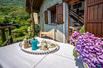 entspannt relaxen auf dem Balkon mit toller Aussicht - Rustico Ciabott - Top-Hundeurlaub