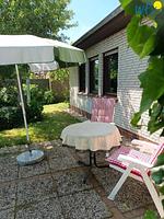 Terrasse - Ferienwohnung Lütje Herta - Top-Hundeurlaub