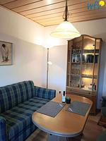 Wohnzimmer - Ferienwohnung Lütje Herta - Top-Hundeurlaub