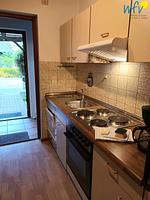 Küche / Küchenzeile - Ferienwohnung Lütje Herta - Top-Hundeurlaub