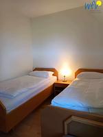 Schlafzimmer - Ferienwohnung Lütje Herta - Top-Hundeurlaub