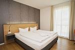 Schlafzimmer - FeWo 05: Terrasse, ruhige Lage - Top-Hundeurlaub