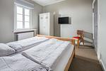 Schlafzimmer - Kapitänshaus 1935 - Top-Hundeurlaub