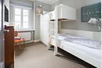 Schlafzimmer - Kapitänshaus 1935 - Top-Hundeurlaub