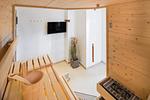 Sauna - Kapitänshaus 1935 - Top-Hundeurlaub