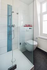Badezimmer - Kapitänshaus 1935 - Top-Hundeurlaub