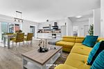 Wohnzimmer - Ferienwohnung Ostseeinsel Fehmarn - Top-Hundeurlaub