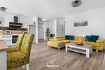 Wohnzimmer - Ferienwohnung Ostseeinsel Fehmarn - Top-Hundeurlaub