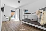 Schlafzimmer - Ferienwohnung Ostseeinsel Fehmarn - Top-Hundeurlaub