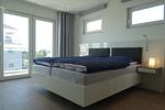 Schlafzimmer - Ferienwohnung Brandung Olpenitz - Top-Hundeurlaub