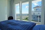 Schlafzimmer - Ferienwohnung Brandung Olpenitz - Top-Hundeurlaub