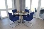 Wohnzimmer - Ferienwohnung Brandung Olpenitz - Top-Hundeurlaub