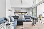 Wohnzimmer - Ferienwohnung Insellodge Fehmarn - Top-Hundeurlaub