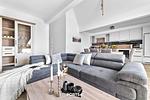 Wohnzimmer - Ferienwohnung Insellodge Fehmarn - Top-Hundeurlaub