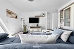 Wohnzimmer - Ferienwohnung Insellodge Fehmarn - Top-Hundeurlaub