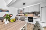 Küche / Küchenzeile - Ferienwohnung Insellodge Fehmarn - Top-Hundeurlaub