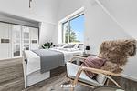 Schlafzimmer - Ferienhaus Inselloft Fehmarn - Top-Hundeurlaub