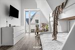 Schlafzimmer - Ferienhaus Inselloft Fehmarn - Top-Hundeurlaub