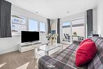 Wohnzimmer - Ferienwohnung Strandkrabbe Olpenitz - Top-Hundeurlaub