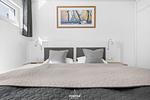 Schlafzimmer - Ferienwohnung Strandkrabbe Olpenitz - Top-Hundeurlaub