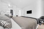 Schlafzimmer - Ferienwohnung Strandkrabbe Olpenitz - Top-Hundeurlaub