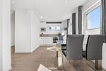 Küche / Küchenzeile - Ferienwohnung Strandkrabbe Olpenitz - Top-Hundeurlaub