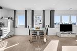 Wohnzimmer - Ferienwohnung Strandkrabbe Olpenitz - Top-Hundeurlaub