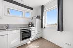 Küche / Küchenzeile - Ferienwohnung Strandkrabbe Olpenitz - Top-Hundeurlaub