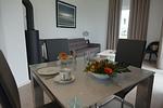 Wohnzimmer - Ferienwohnung Austernfischer Olpenitz - Top-Hundeurlaub
