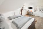 Schlafzimmer - Möwennest - Top-Hundeurlaub
