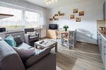 Wohnzimmer - 2-Raum-Fewo Nora 4 - Top-Hundeurlaub