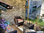 Terrasse mit Sitzgelegenheit - Borgo Antico - Top-Hundeurlaub
