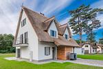 Fassade / Eingang - Ferienhaus Haff-Traum mit Kamin, Sauna und Terrasse - Top-Hundeurlaub